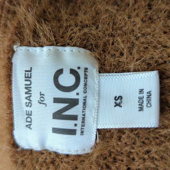 Ade Samuel for INC Polka-Dot Boyfriend Cardigan XS - Picture 16 of 16